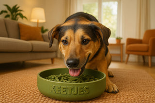 Anti-Schrokbak voor Honden
