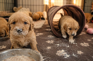 🐶 Voeding in een nest pups — hoe wij het zelf doen