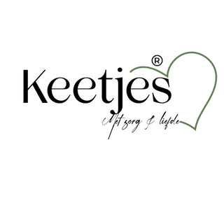 Keetjes logo hart met merknaam