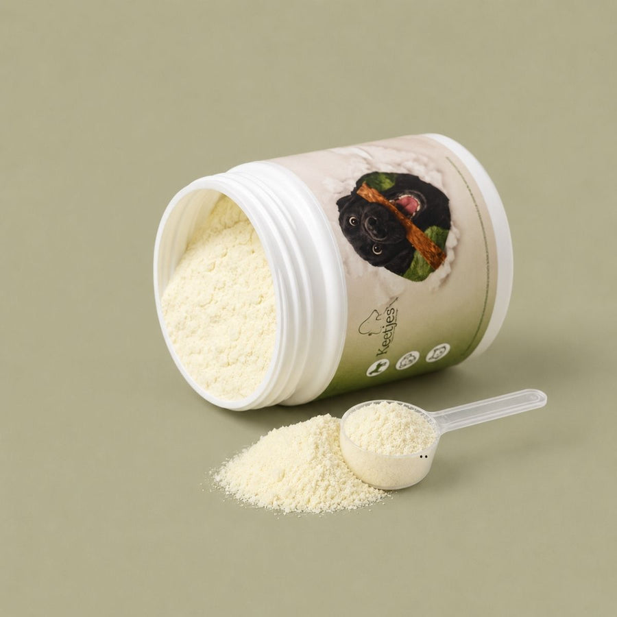 Keetjes Premium Geitenmelkpoeder voor honden en pups