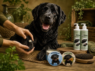 Keetjes hondenverzorging met shampoo, beschermbalsem en herstelcrème