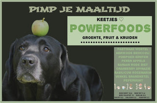 Powerfoods 1+1 GRATIS - Keetjes